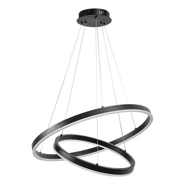 Rabalux - LED Stmívatelný lustr na lanku LED/80W/230V 3000-6500K + dálkové ovládání