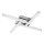 Rabalux - LED Stropní koupelnové svítidlo 4xLED/6W IP44 61x61 cm