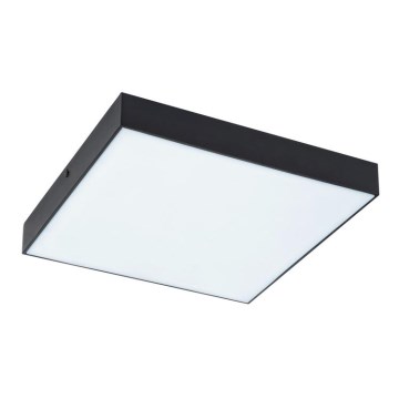 Rabalux - LED Stropní svítidlo LED/18W/230V 3000-6000K IP44 černá 17,5x17,5 cm