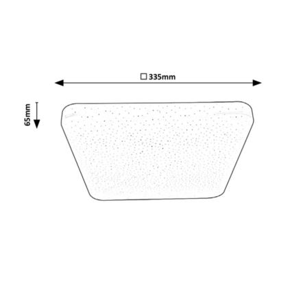 Rabalux - LED Stropní svítidlo LED/18W/230V