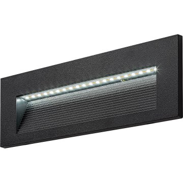 Rabalux - LED Venkovní nástěnné svítidlo LED/6W/230V IP65 černá