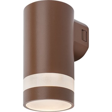 Rabalux - LED Venkovní nástěnné svítidlo LED/9W/230V IP65 hnědá