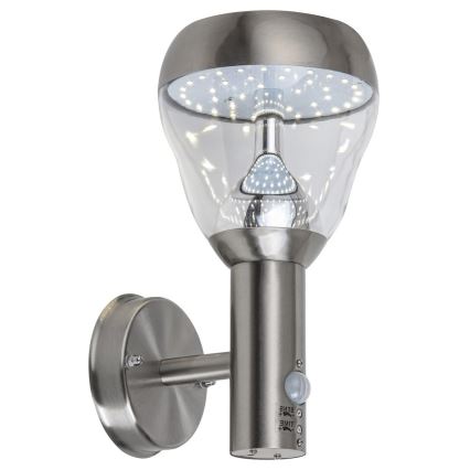 Rabalux - LED Venkovní nástěnné svítidlo se senzorem LED/8,5W/230V IP44
