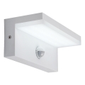 Rabalux - LED Venkovní nástěnné svítidlo se senzorem LED/9W/230V 2700/4000/6500K IP54 bílá