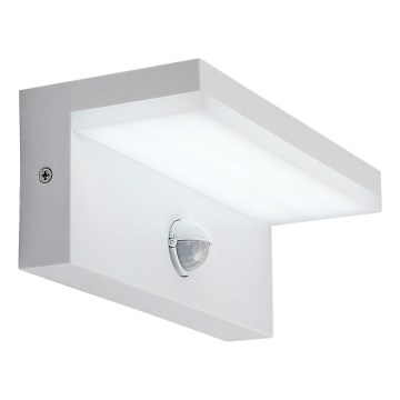 Rabalux - LED Venkovní nástěnné svítidlo se senzorem LED/9W/230V 2700/4000/6500K IP54 bílá
