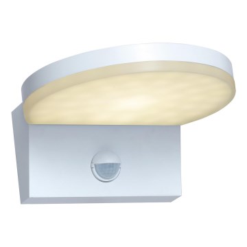 Rabalux - LED Venkovní nástěnné svítidlo se senzorem LED/9W/230V 2700/4000/6500K IP54 bílá