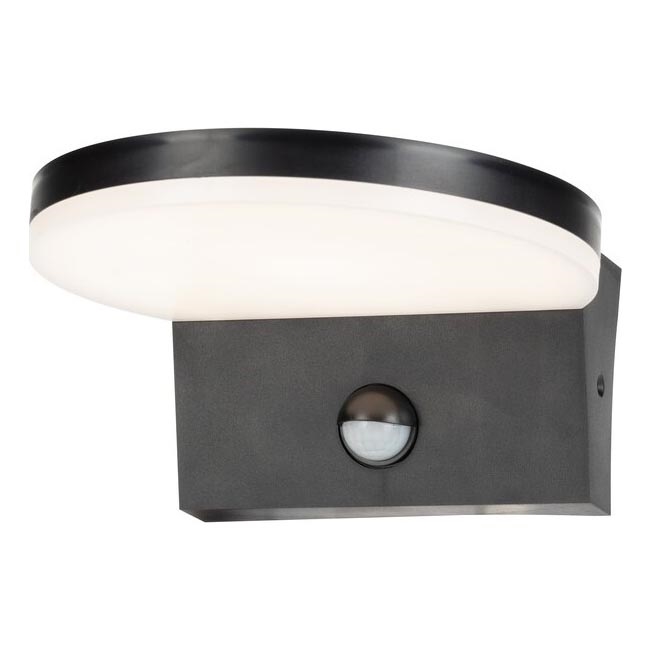 Rabalux - LED Venkovní nástěnné svítidlo se senzorem LED/9W/230V 2700/4000/6500K IP54 černá