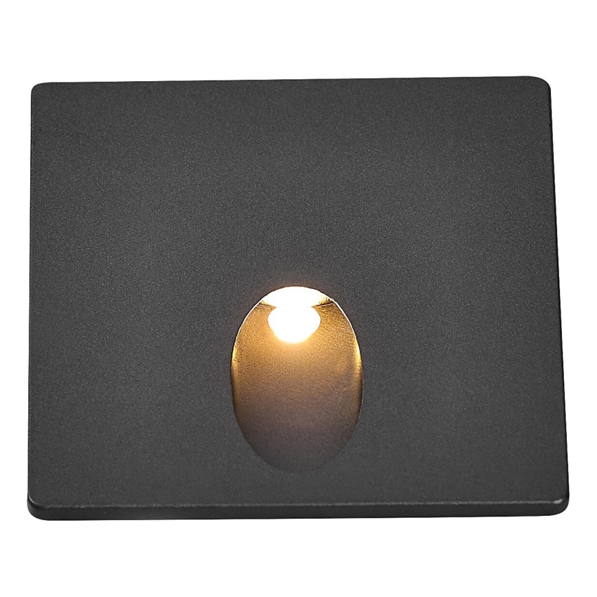 Rabalux - LED Venkovní schodišťové svítidlo LED/3W/230V IP54 3000K černá