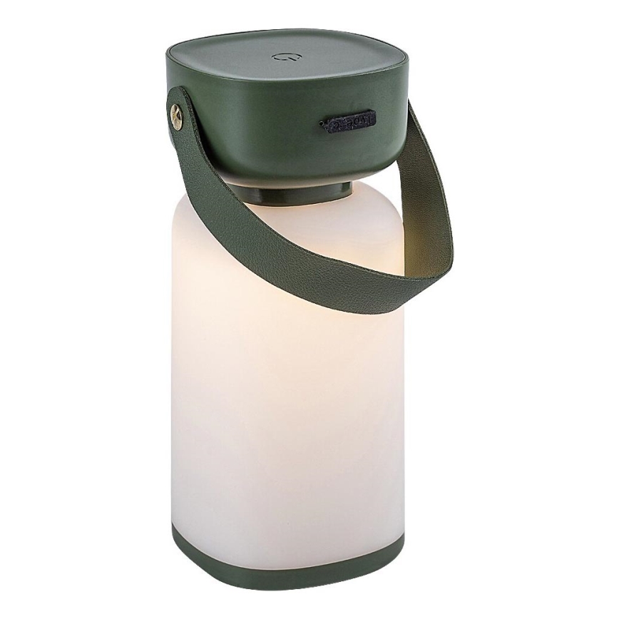 Rabalux - LED Venkovní stmívatelná dotyková nabíjecí stolní lampa LED/3W/5V IP44 zelená