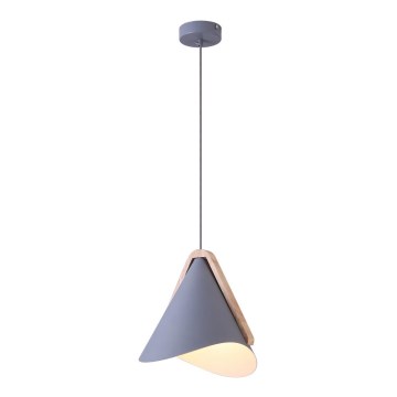 Rabalux - Lustr na lanku 1xE27/60W/230V šedá