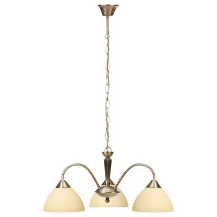 Rabalux - Náhradní sklo pr. 17 cm krémová