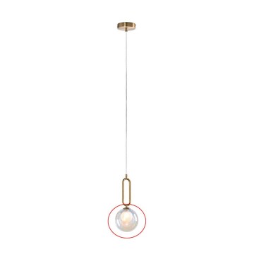 Rabalux - Náhradní sklo k lustru ROSEHIP G9 pr. 15 cm