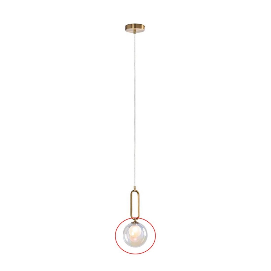 Rabalux - Náhradní sklo k lustru ROSEHIP G9 pr. 15 cm