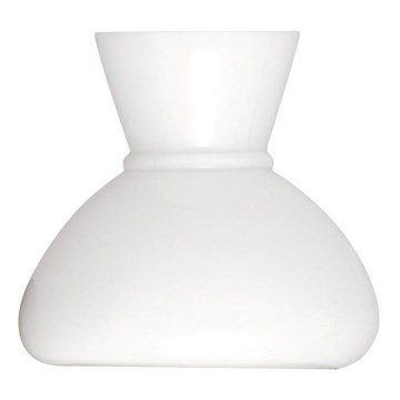 Rabalux - Náhradní sklo k lustru, stolní lampě a nástěnnému svítidlu E27 pr. 15 cm bílá