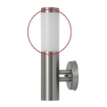 Rabalux - Náhradní sklo k venkovnímu svítidlu INOX TORCH E27 bílá