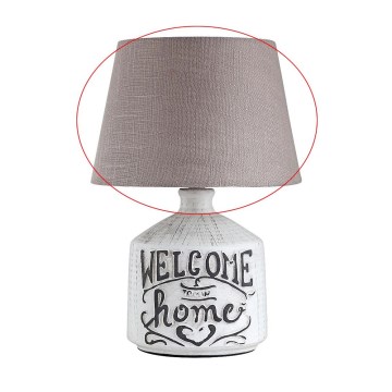 Rabalux - Náhradní stínidlo pro stolní lampu PETRA E14 hnědá/bílá