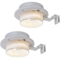 Rabalux -SADA 2x LED Solární nástěnné svítidlo LED/0,06W/1,2V 300 mAh IP44