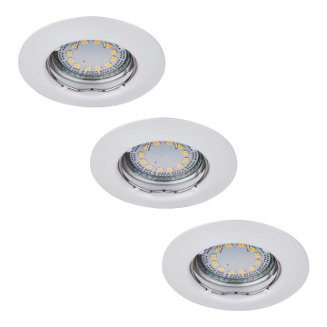 Rabalux - SADA 3xLED Podhledové svítidlo 1xGU10/3W/230V IP40