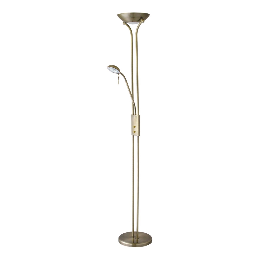 Rabalux - Stmívatelná stojací lampa 1xR7s/230W + 1xG9/40W