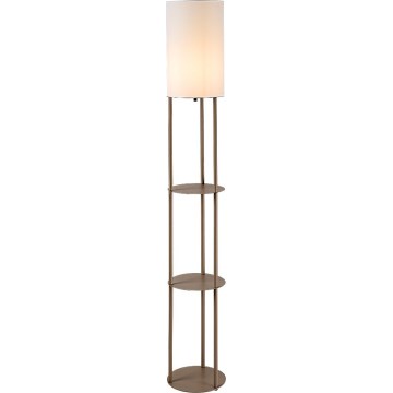 Rabalux - Stojací lampa s poličkami 1xE27/40W/230V béžová