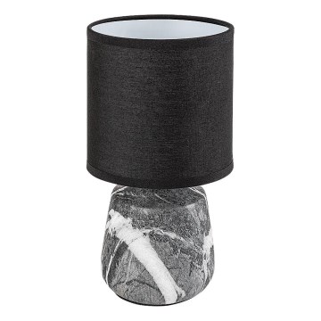 Rabalux - Stolní lampa 1xE14/40W/230V černá/dekor mramoru