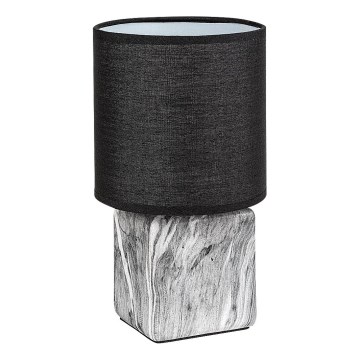Rabalux - Stolní lampa 1xE14/40W/230V černá/dekor mramoru