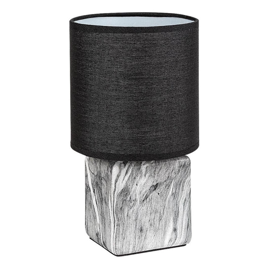 Rabalux - Stolní lampa 1xE14/40W/230V černá/dekor mramoru