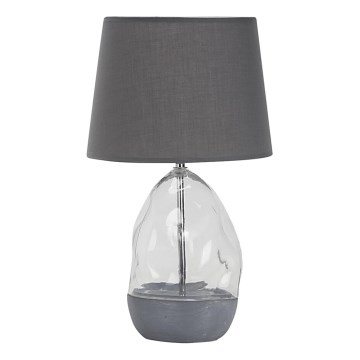 Rabalux - Stolní lampa 1xE27/40W/230V šedá