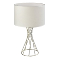 Rabalux - Stolní lampa 1xE27/40W/230V zlatá/bílá