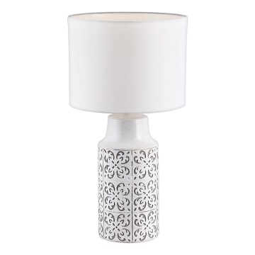 Rabalux - Stolní lampa AGNES 1xE27/60W/230V šedá