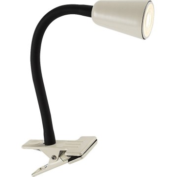 Rabalux - Stolní lampa s klipem 1xGU10/7W/230V krémová