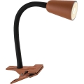 Rabalux - Stolní lampa s klipem 1xGU10/7W/230V oranžová