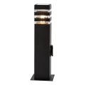 Rabalux - Venkovní lampa se zásuvkou 1xE27/12W/230V IP44