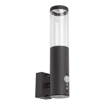Rabalux - Venkovní nástěnné svítidlo se senzorem 1xGU10/7W/230V IP44
