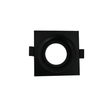 Rámeček pro podhledové svítidlo GU10 8,6x8,6 cm černá