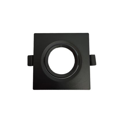 Rámeček pro podhledové svítidlo GU10 9x9 cm černá
