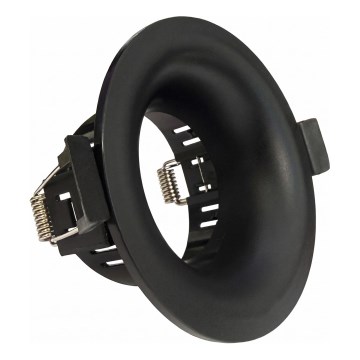 Rámeček pro podhledové svítidlo GU10 pr. 8,6 cm černá