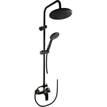 RAV Slezák CO182.5/7CMATZ - Sprchová sada s vodovodní baterií COLORADO černá/zlatá