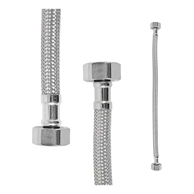 RAV Slezák IF0133.0 - Flexibilní připojovací hadice FLEXI 10 cm lesklý chrom