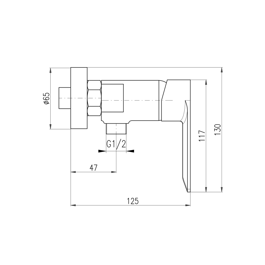 RAV Slezák NL181.5ZRK - Sprchová baterie NIL kartáčovaná růžová zlatá