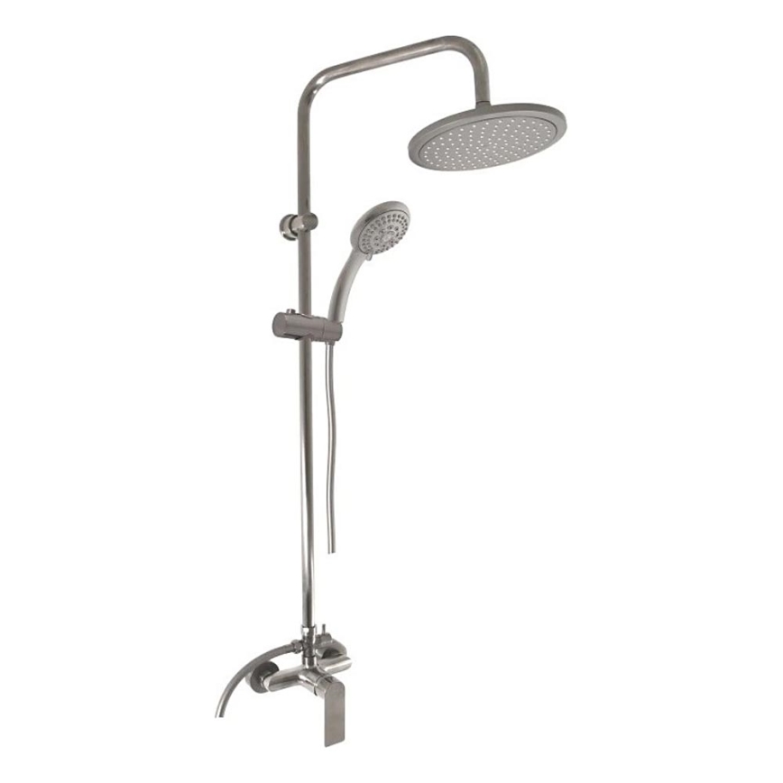 RAV Slezák NL182.5/7MGL - Sprchová sada s baterií NIL lesklá šedá