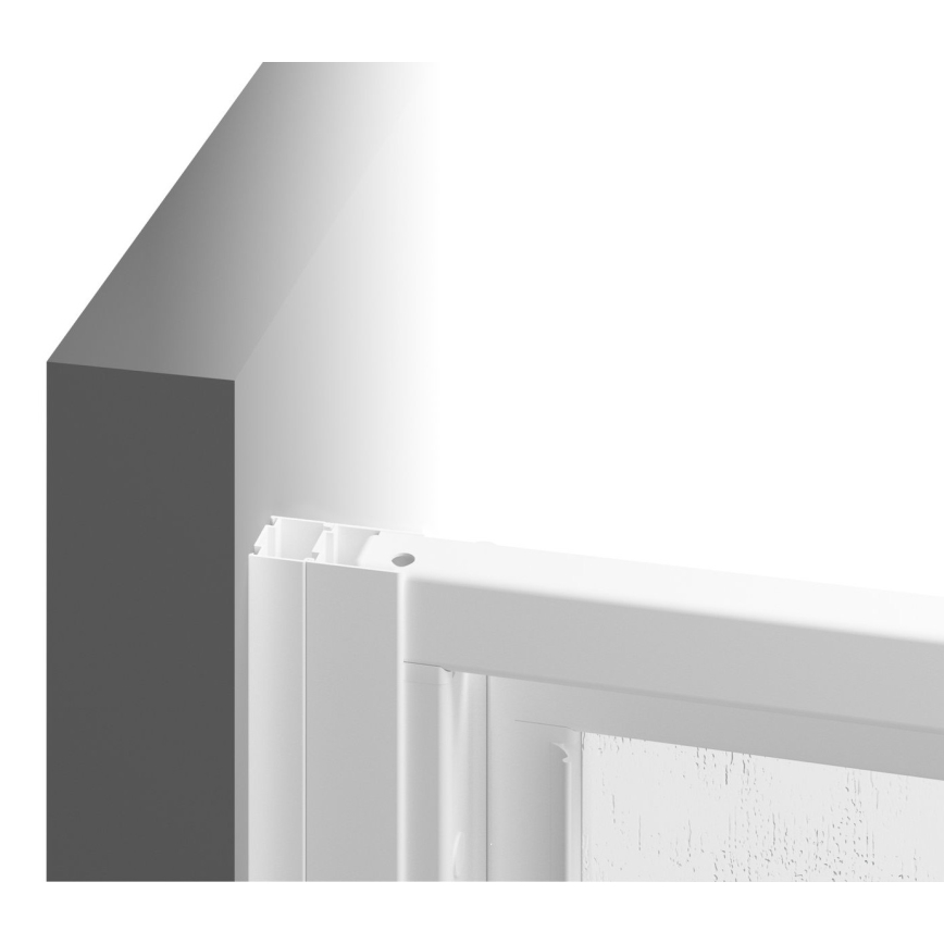 Ravak 00V701R211 - Sprchové dveře třídílné SUPERNOVA 90x198 cm bílá