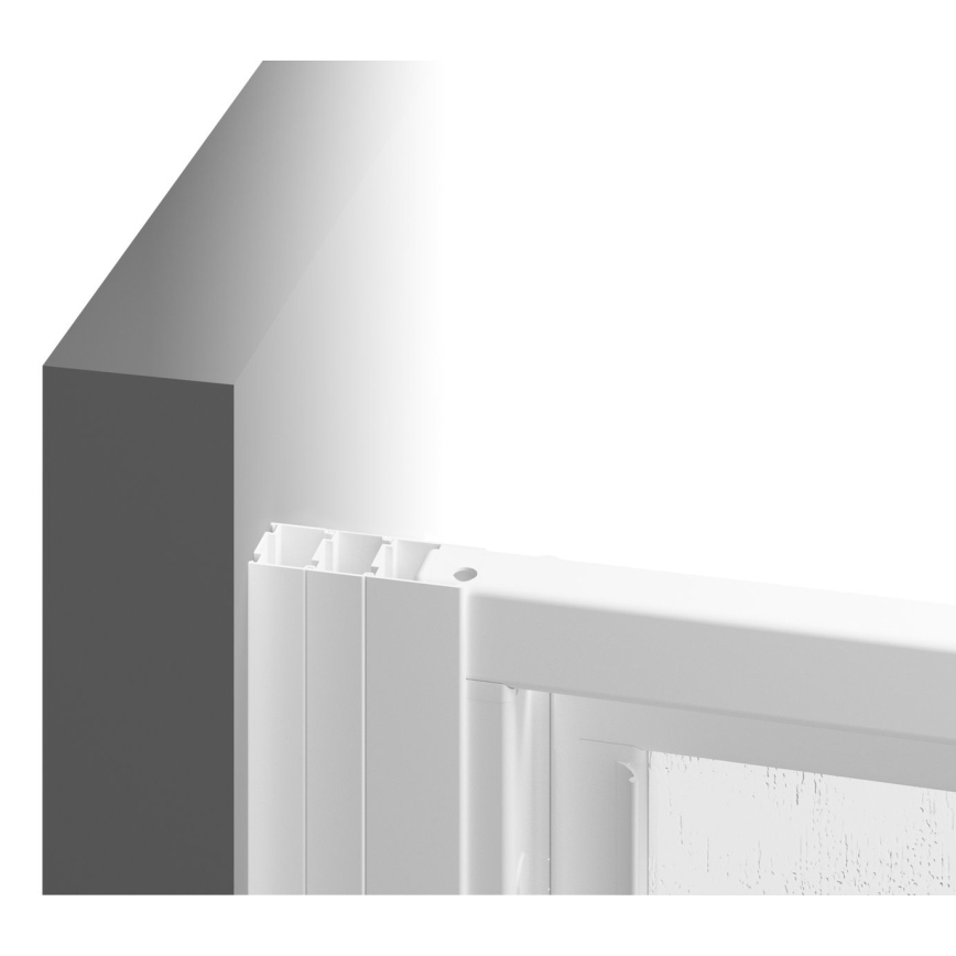 Ravak 00V701R211 - Sprchové dveře třídílné SUPERNOVA 90x198 cm bílá