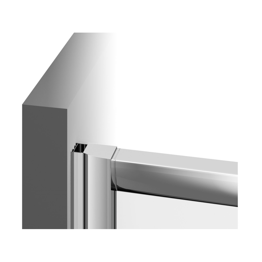 Ravak 1LV40100ZG - Sprchový kout čtyřdílný rohový BLIX 80x80 cm bílá