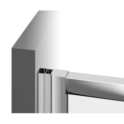 Ravak 1XV70C00Z1 - Sprchový kout BLIX 90x90 cm bílá