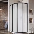 Ravak 3114O30211 - Sprchový kout čtyřdílný čtvrtkruhový SUPERNOVA 80x80 cm černá