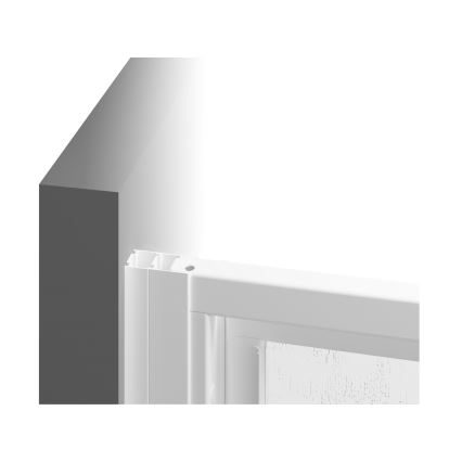 Ravak 3114OU02Z1 - Sprchový kout čtyřdílný čtvrtkruhový SUPERNOVA 80x80 cm satin