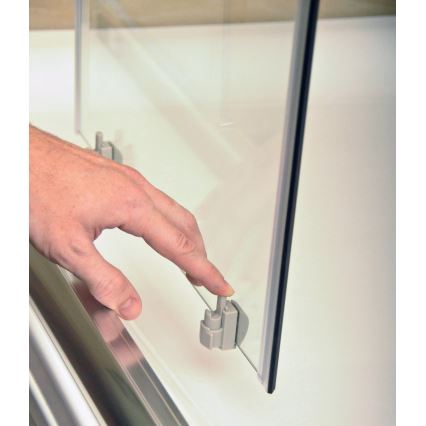 Ravak 3B270100Z1 - Sprchový kout čtyřdílný čtvrtkruhový BLIX 90x90 cm bílá