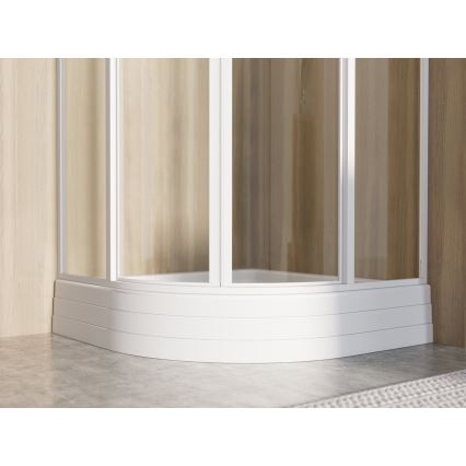 Ravak A207001120 - Sprchová vanička čtvrtkruhová RONDA 90x90 cm bílá