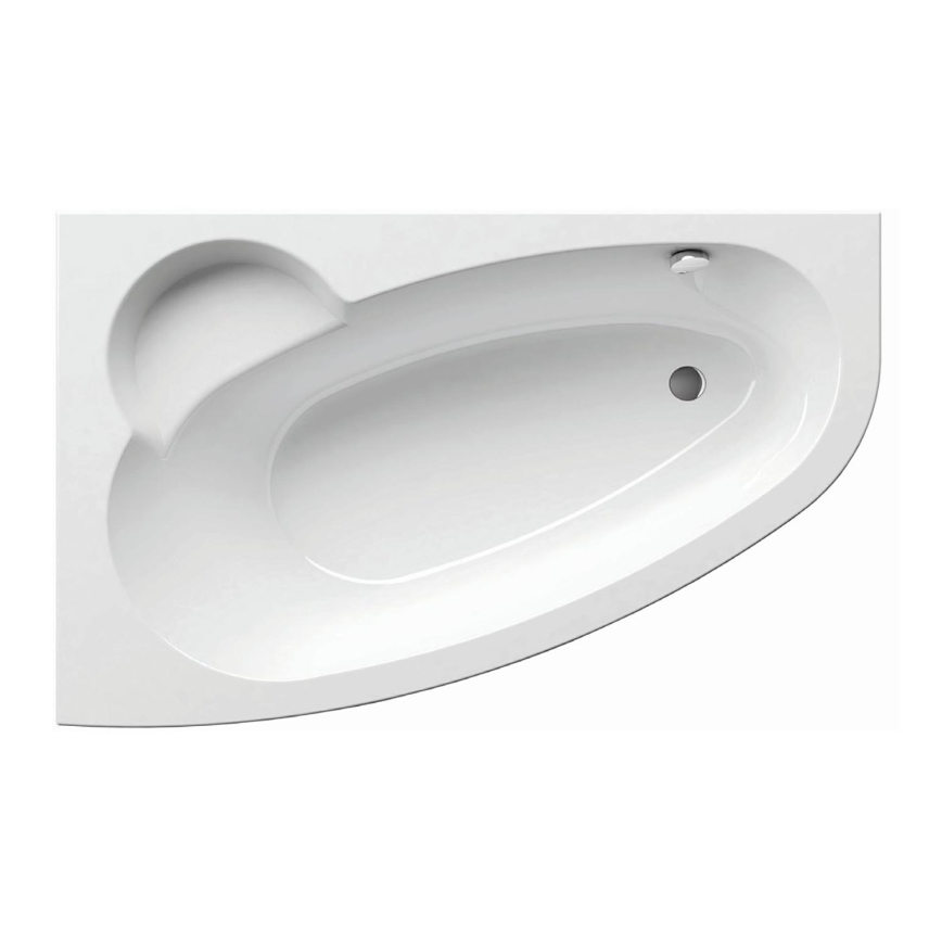 Ravak C461000000 - Rohová vana ASYMMETRIC 160x105 cm akrylát/bílá